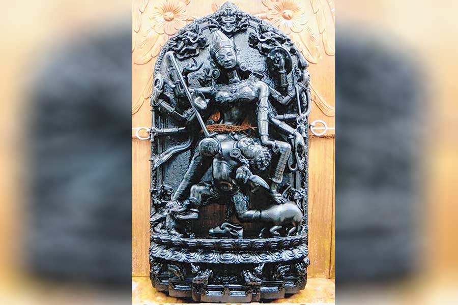 Myths regarding Durga Idol of khirgram