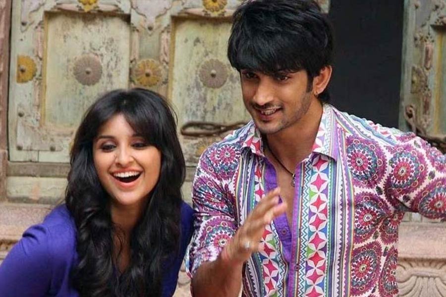 ‘শুদ্ধ দেশি রোম্যান্স’ ছবিতে পরিণীতি ও সুশান্ত।
