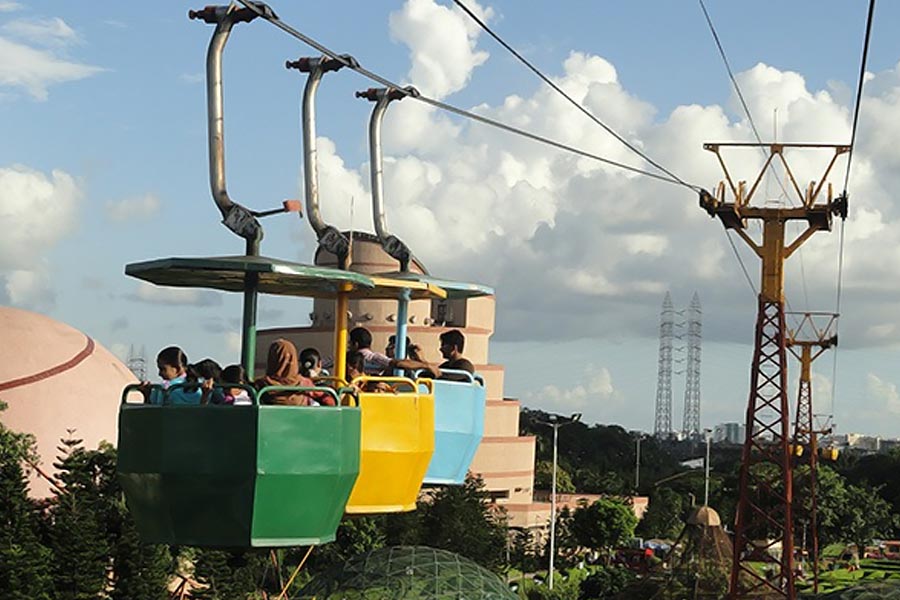 image of Science City Ropeway.