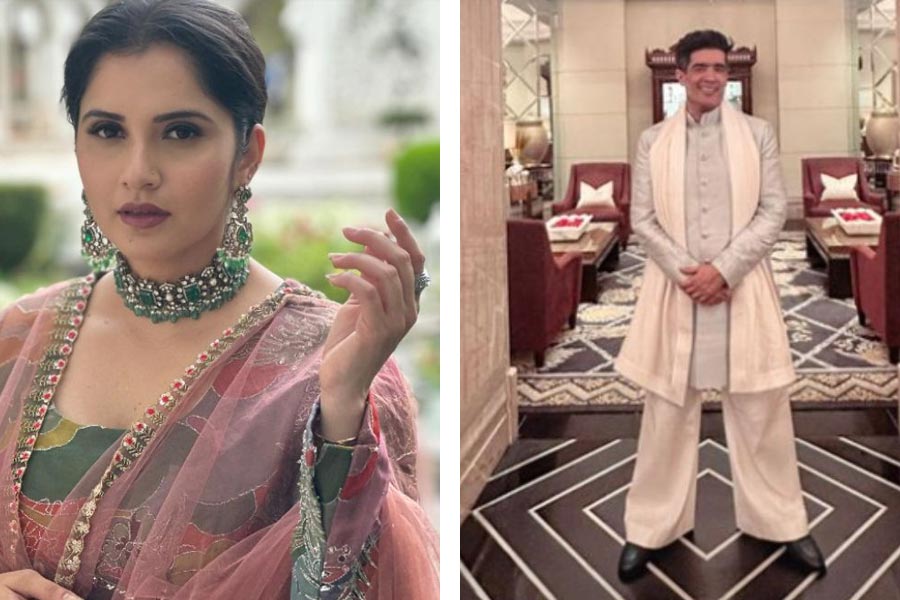 রাজনীতিকদের পাশাপাশি পরিণীতি এবং রাঘবের বিয়েতে বলিউডের তরফে উপস্থিত ছিলেন পোশাকশিল্পী মণীশ মলহোত্র। প্রিয় বন্ধু পরিণীতির বিয়েতে হাজির ছিলেন টেনিস তারকা সানিয়া মির্জ়া।