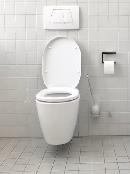 Simple hack for covering up nasty bathroom smells and clean with Baking Soda dgtl