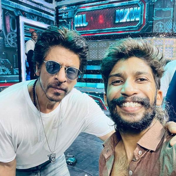 Jaffer Sadiq with Shah Rukh Khan