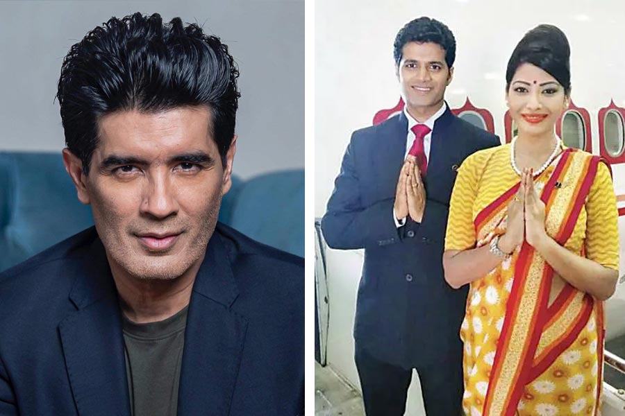 Manish Malhotra to design new uniform for Air India crew and other staff.