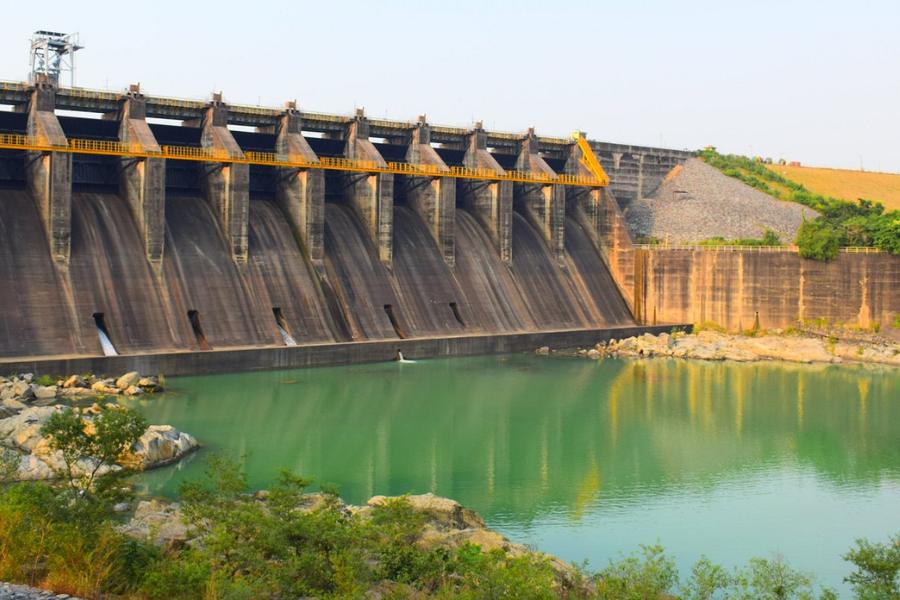 অদ্ভুত লাগে বিশাল জলরাশির মধ্যে ইতিউতি জেগে থাকা ছোট্ট ছোট্ট টিলাগুলিকে। এরাই মাঝে মাঝে দ্বীপের মত তৈরি জমি তৈরি করেছে। তাদেরই একটি হল সবুজ দ্বীপ। এখানে বোট কিছুক্ষণের জন্য বিরতি দেয়। 