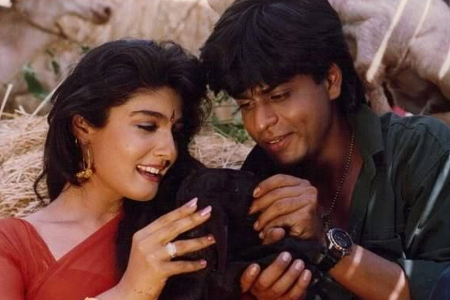 বলিপাড়ায় কানাঘুষো শোনা যায়, শাহরুখের সঙ্গে আরও তিনটি ছবিতে অভিনয়ের সুযোগ পেয়েছিলেন রবিনা। কিন্তু তিনটি ছবির প্রস্তাবই খারিজ করেন অভিনেত্রী। পরে অবশ্য ‘ইয়ে লমহে জুদাই কে’ এবং ‘জমানা দিওয়ানা’ ছবিতে শাহরুখ এবং রবিনাকে একসঙ্গে অভিনয় করতে দেখা যায়।