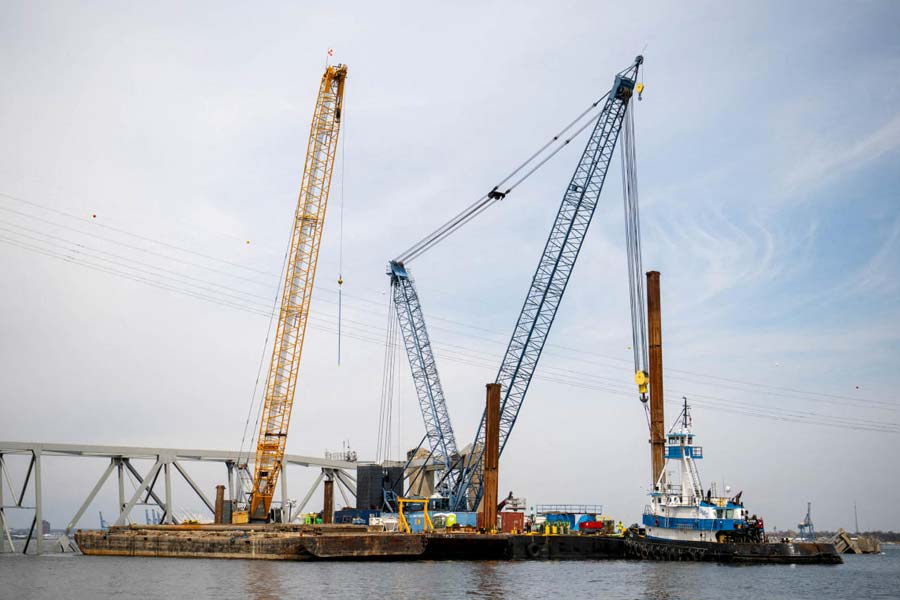 Chinese hackers caused the Baltimore bridge collapsed question arise after US imposed sanctions on them 