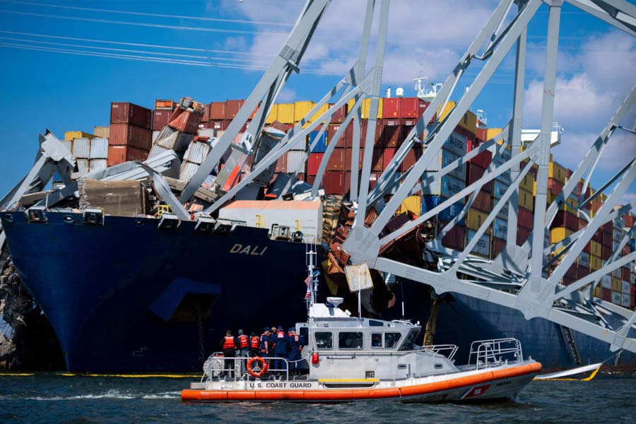 Chinese hackers caused the Baltimore bridge collapsed question arise after US imposed sanctions on them 