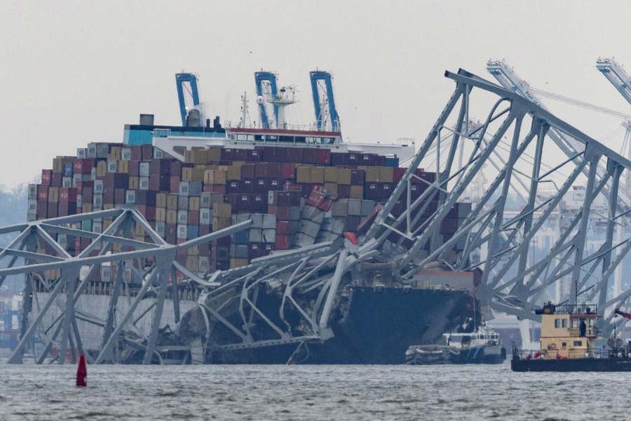 Chinese hackers caused the Baltimore bridge collapsed question arise after US imposed sanctions on them 