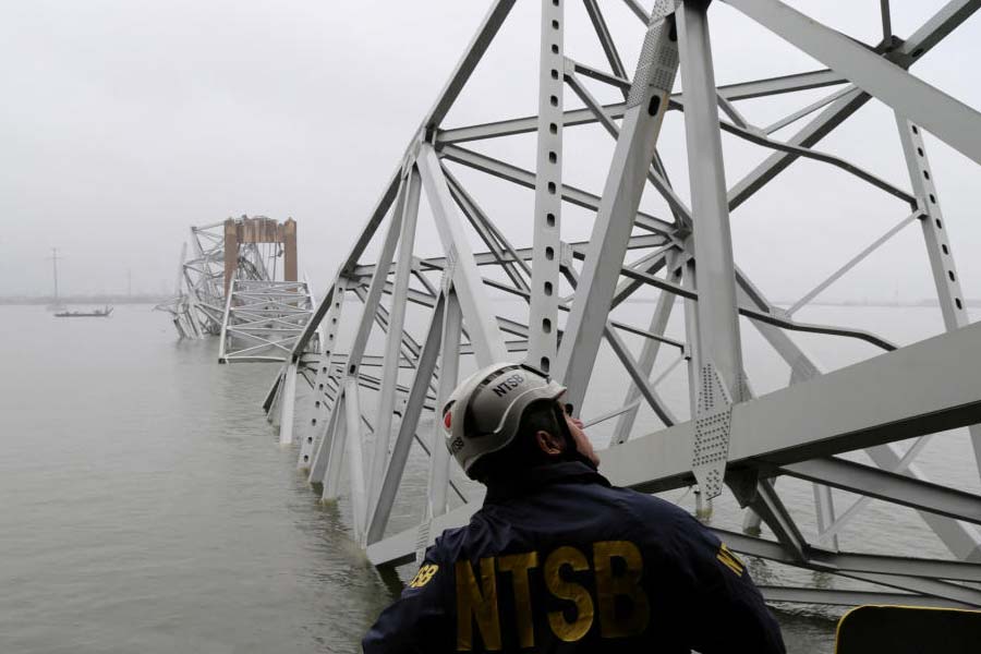 Chinese hackers caused the Baltimore bridge collapsed question arise after US imposed sanctions on them 