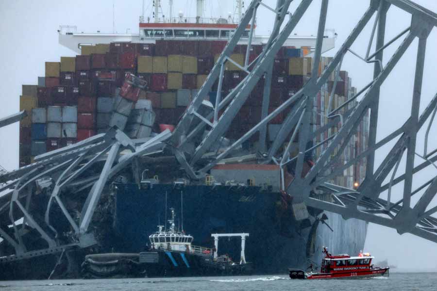 Chinese hackers caused the Baltimore bridge collapsed question arise after US imposed sanctions on them 