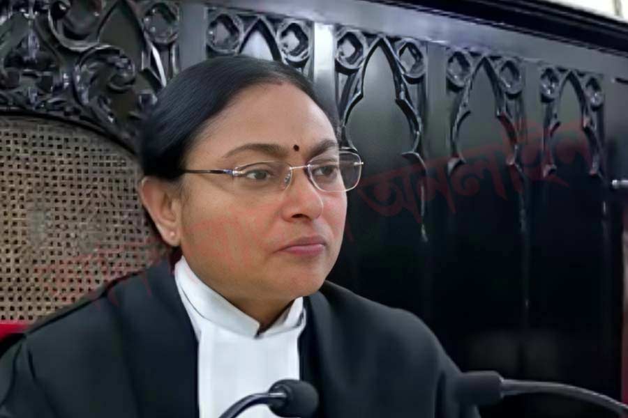 Justice Amrita Sinha order to demolish an illegal property in Bidhannagar