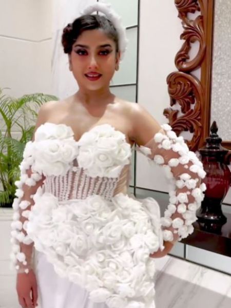 Debleena Dutt gets trolled for her white floral gown, see pictures dgtl