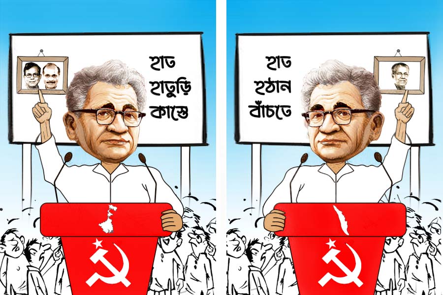 Central leaders of CPM are preparing to give two kinds of speeches