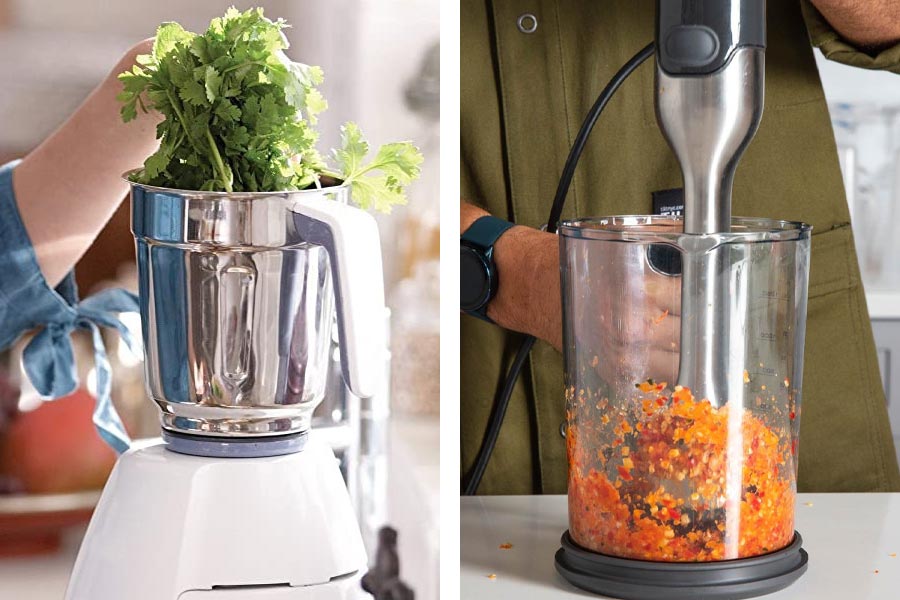 Comparison between Mixer grinder and blender to understand their use and purpose
