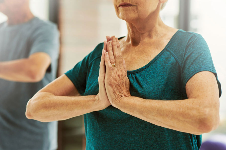 Yoga Poses that are gentle and safe for elderly