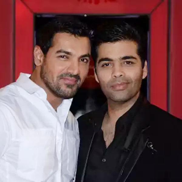 John Abraham and Karan Johar