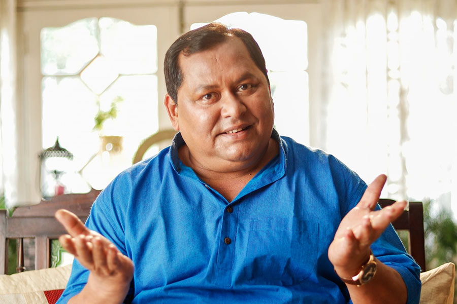 Image of Bengali actor Kharaj Mukherjee