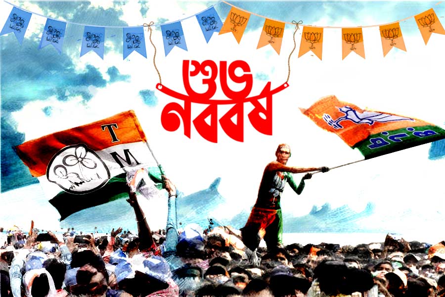 TMC and BJP plan to campaign for polls on the day of Poila Boishakh