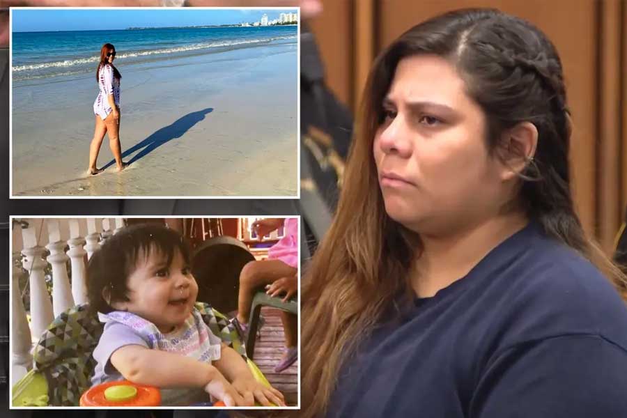 US woman who left 16 months baby home alone while on vacation gets life sentence
