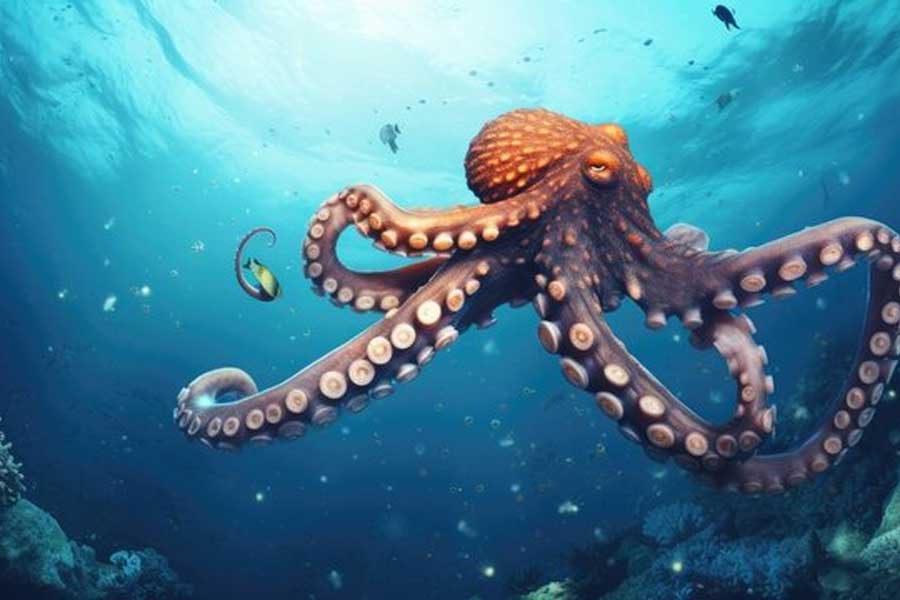 একসঙ্গে ৫০টি অক্টোপাস কী ভাবে রাখবেন, তা চিন্তা করেই ভয় পেয়ে যান ক্যামেরন। সামুদ্রিক প্রাণী বিশেষজ্ঞদের সঙ্গে যোগাযোগ করেন তিনি। বিশেষজ্ঞেরা জানান, সাদা পুঁতির মতো ডিমগুলি থেকে প্রথমে সাদা কোষ তৈরি হয়। তার পর সেখান থেকে জন্ম নেয় শিশু অক্টোপাসেরা। তবে টেরান্সের ক্ষেত্রে নাকি সে সুযোগ  কম বলে দাবি করেন বিশেষজ্ঞেরা।