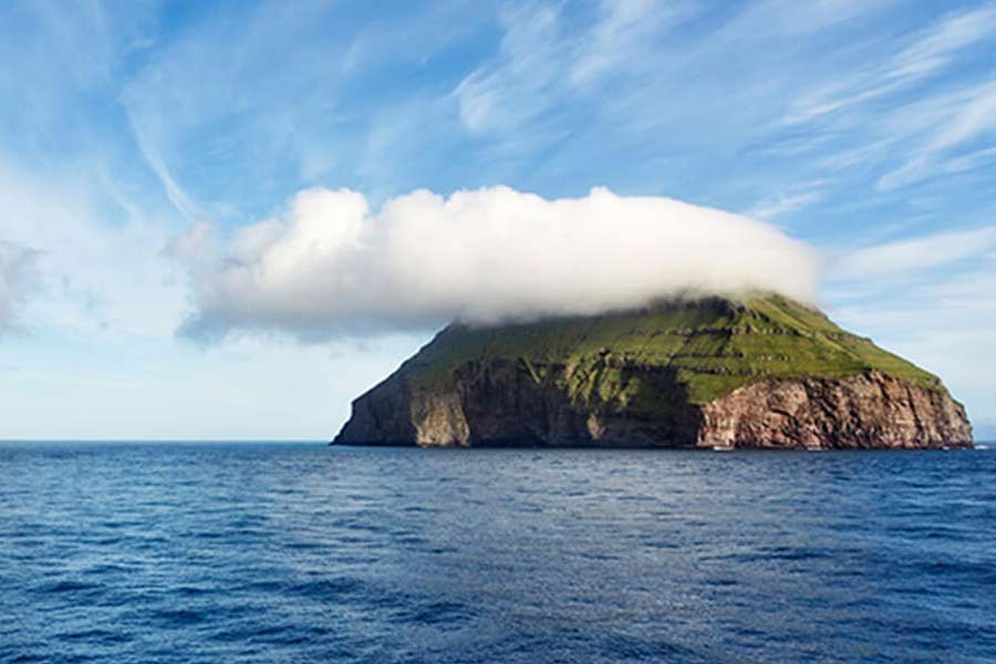 Know all about Litla Dimun, the isolated island capped by its own cloud dgtl