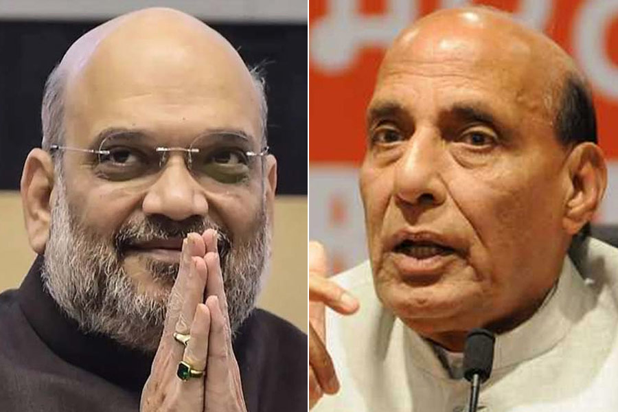 Home minister Amit Shah and defence minister Rajnath Singh will hold meeting in Darjeeling on Sunday