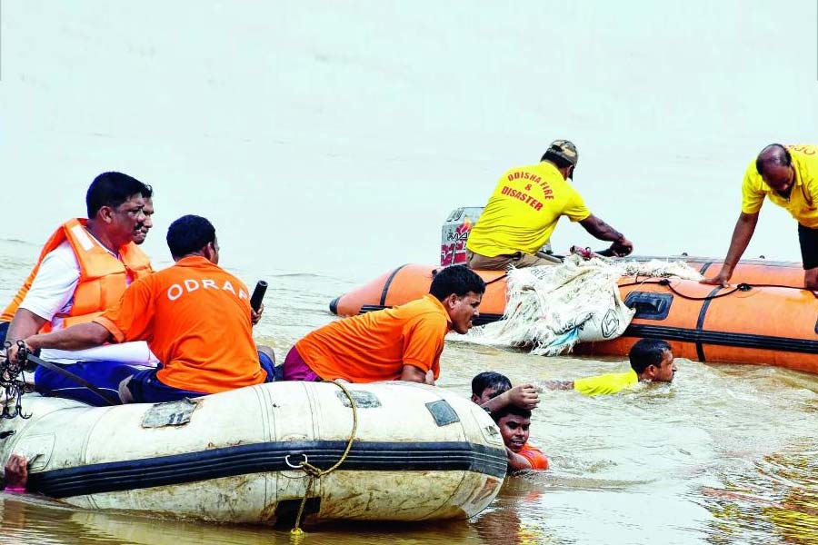 Boat carrying over 50 passengers capsizes into Mahanadi River in Odisha, several  killed and missing dgtl