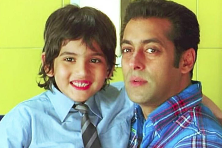 Ali Haji with Salman Khan