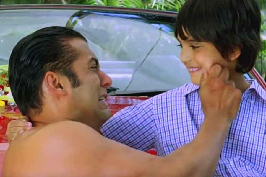 Ali Haji with Salman Khan