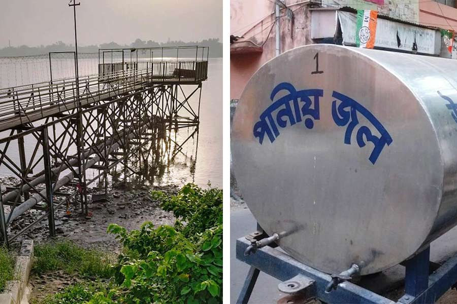 Concern about water supply rises in several areas of Howrah in this summer