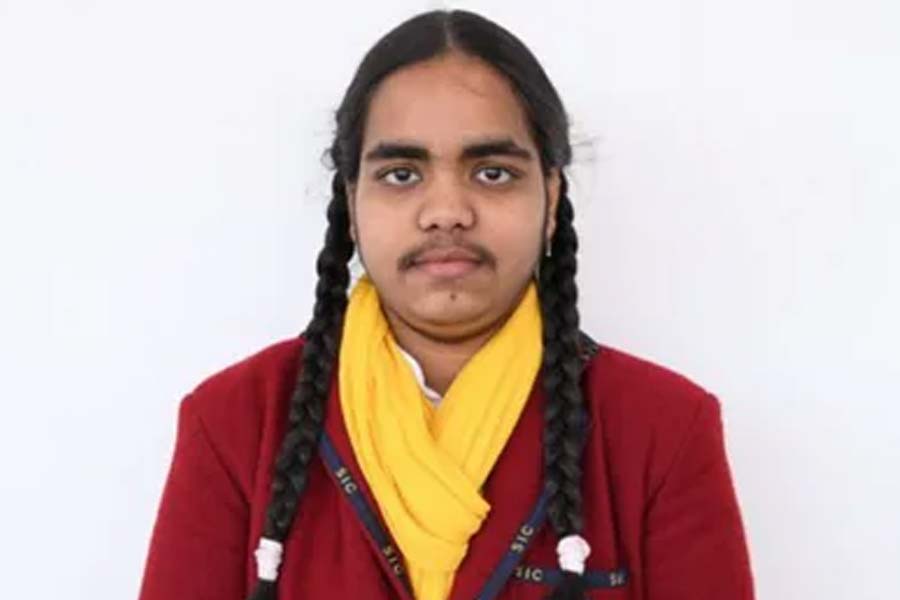 UP Board Class 10 topper Prachi Nigam trolled over facial hair, hit back online community