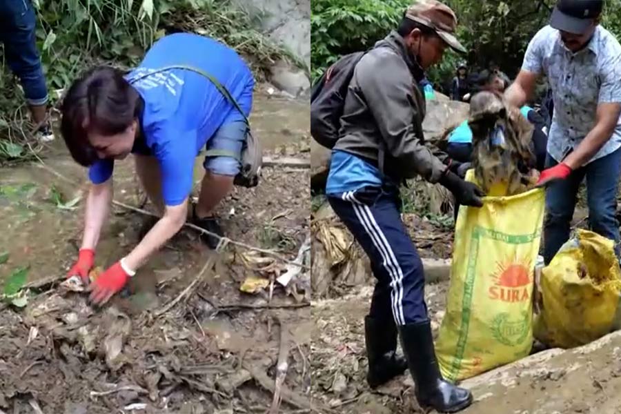 Aizawl Citizens take up 20th days of Save the Riparian cleaning initiative in Mizoram dgtl