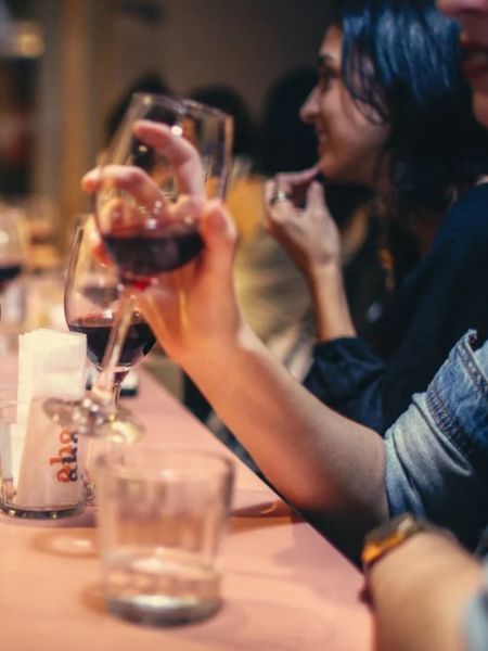 This restaurant is offering free wine to customers; just have to fulfill this condition dgtl