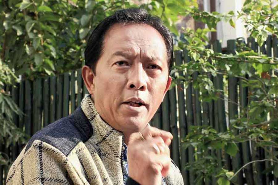 Binay Tamang announced his support to BJP candidate from Darjeeling