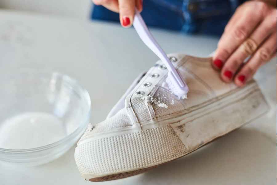Keep your white sneakers sparkling with these cleaning tips