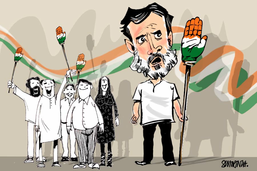 Tarader Katha: image of congress leader Rahul Gandhi