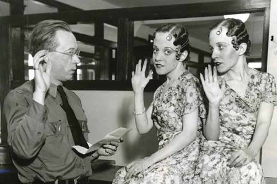 image of hilton sisters