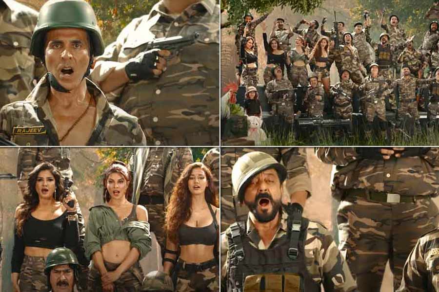 Bollywood’s biggest song in this year, features 30 stars and 500 background dancers