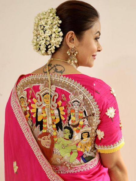 Classy blouse ideas for party from Devoleena Bhattacharjee dgtl