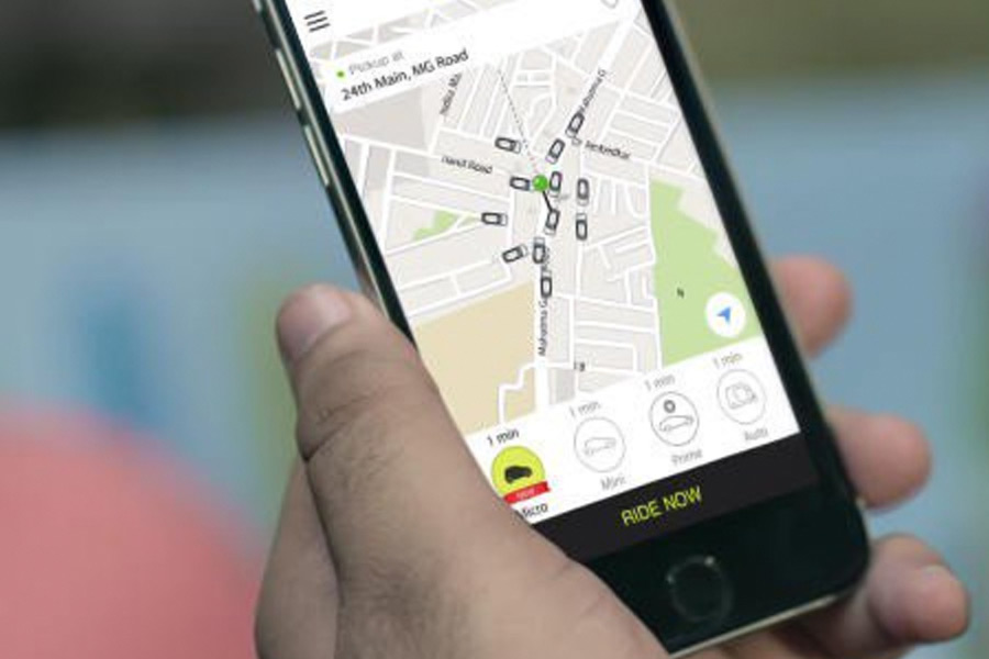 অ্যাপ-ক্যাবের দৌরাত্ম্যে নাজেহাল শহরবাসী।