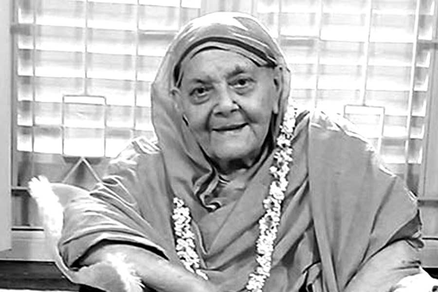 Ramkrishna Sarada Mission president Pravrajika Anandaprana died at 97