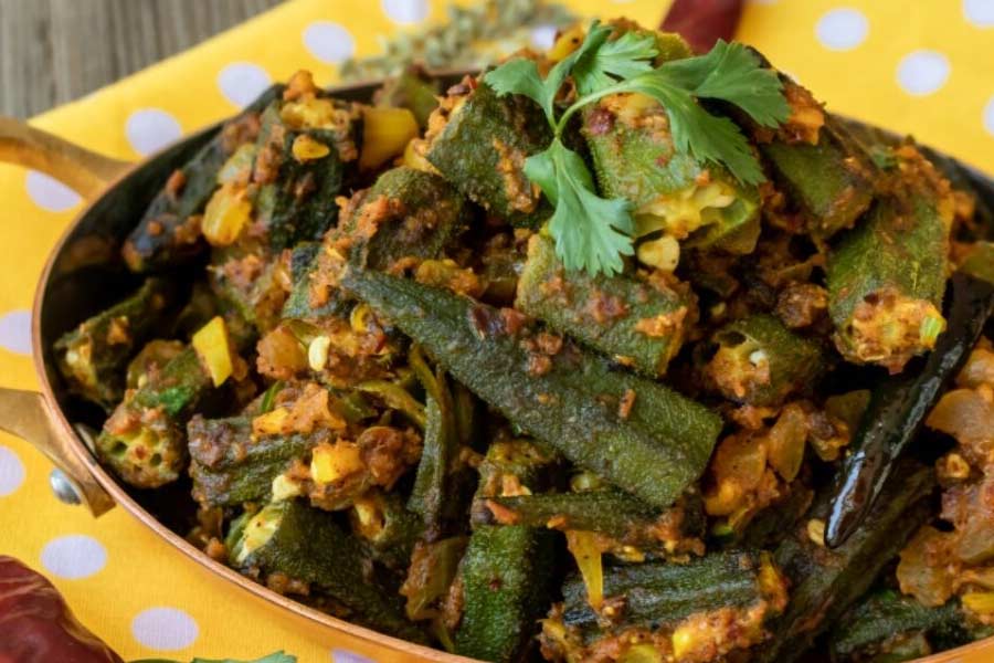 achari bhindi