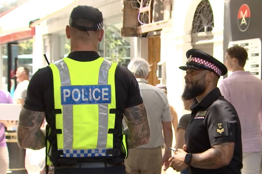 Multiple people wounded as man with sword goes on rampage near London tube station