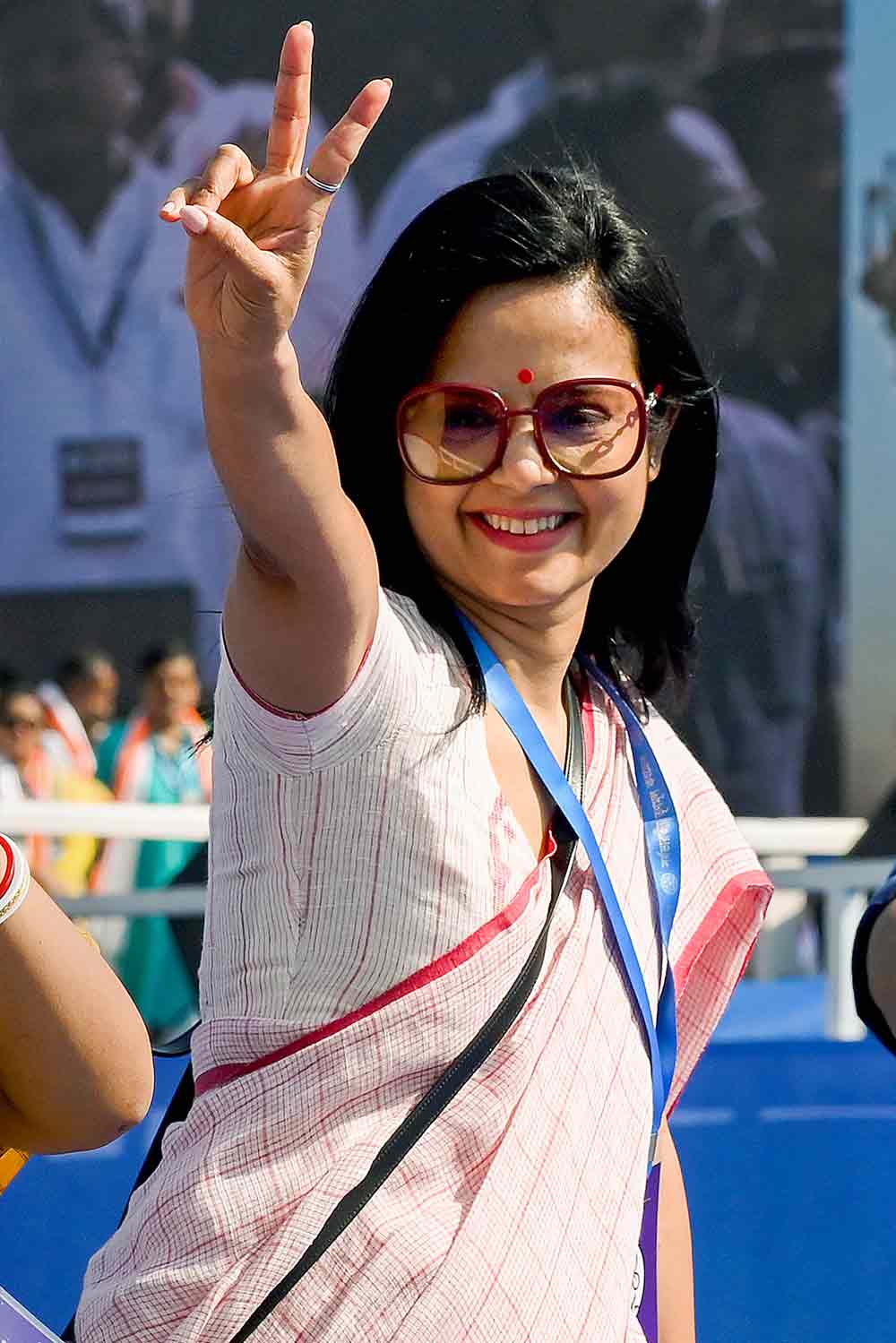 Mahua Moitra’s style statement during LokSabha Election 2024 campaign