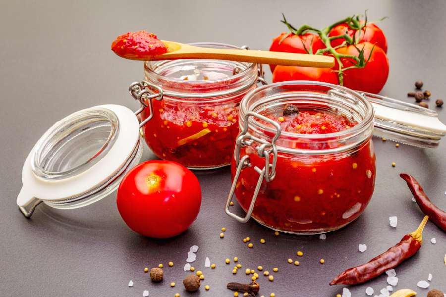 টম্যাটোর চাটনি।