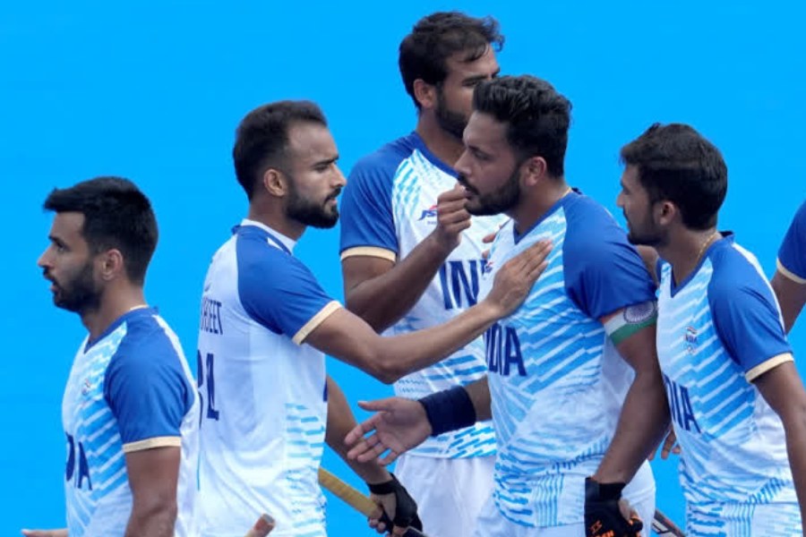 picture of Indian Hockey Team