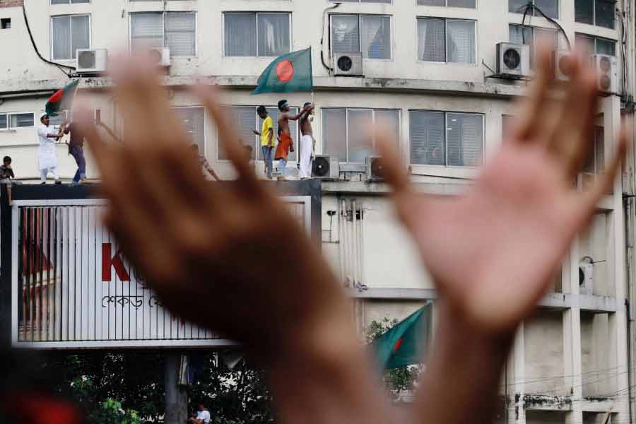 Pictures of Current situation of Bangladesh after Sheikh Hasina resign