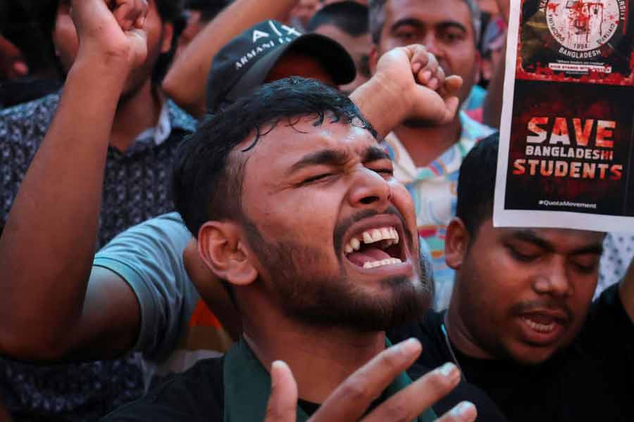 Pictures of Current situation of Bangladesh after Sheikh Hasina resign