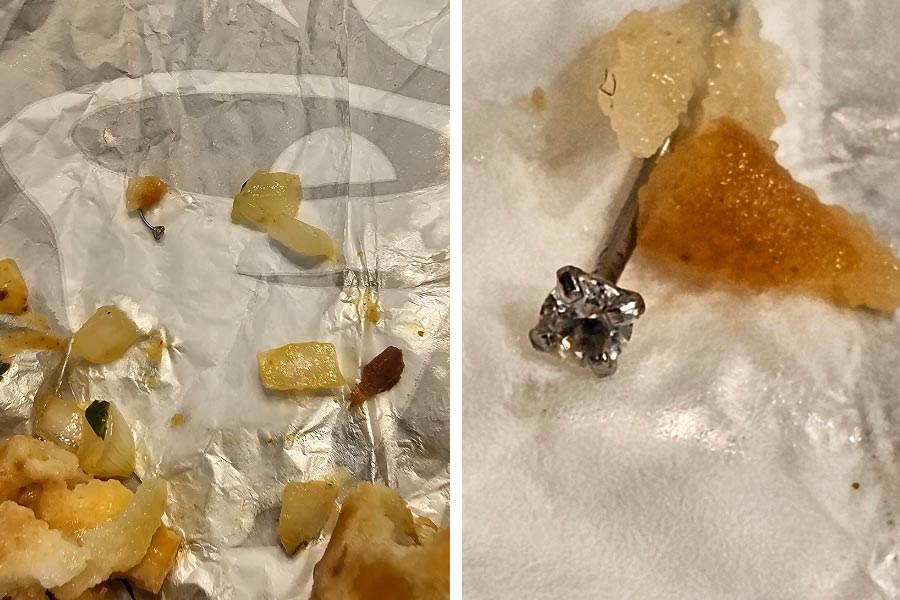 Man nearly swallows nose ring found in taco bell meal in the US