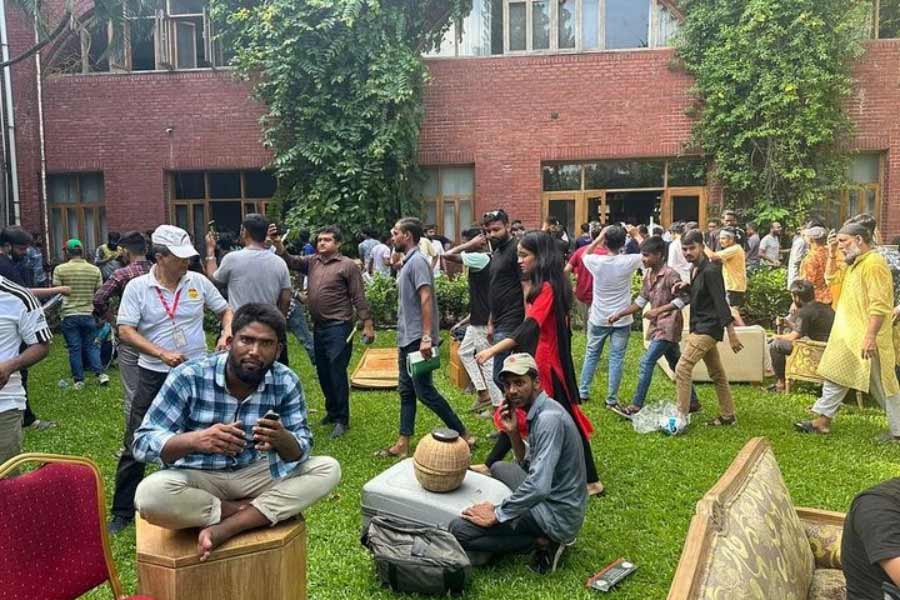 Under garments to goats, what Bangladeshi protesters took away from former PM Sheikh Hasina’s residence Ganabhaban